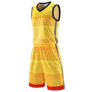 Fabricant de vêtements de sport, ensembles d'uniformes de basket-ball OEM, uniformes de basket-ball personnalisés en couleur, maillot de basket-ball - Product Image 4