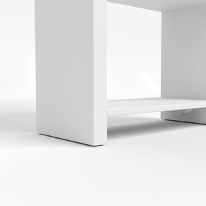 White Modern Eco-Friendly 3-shelf Display Shelf Bookcase <b>Storage</b> Rack <b>Shelving</b> <b>Unit</b> Open <b>Shelving</b> Backless Home Furniture - Product Image 6