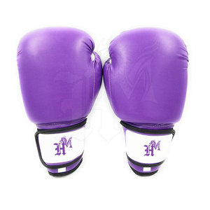 Gants de boxe en cuir sur mesure - Fermeture auto-agrippante respirante, couleurs et tailles personnalisables pour adultes - Product Image 2