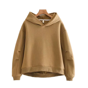 เสื้อฮู้ดดี้ผู้ชายผ้าขนสัตว์คุณภาพดีที่สุด เป็นมิตรกับสิ่งแวดล้อม สีฟ้าอ่อน ทรงปกติ แขนยาว สวมใส่สบายๆ - Product Image 6