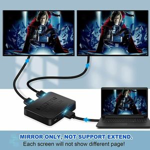1-in-2-out 4K pour HDMI Splitter Full HD 1080P 3D Amplifier Video Splitters & Converters - Product Image 2