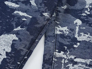 กางเกงยีนส์เดนิมทรงหลวมสไตล์วินเทจสตรีทแฟชั่นแบบทำสีซีดขาดๆ  พร้อมขนาดสั่งทำได้ ยูนิเซ็กซ์ - Product Image 5