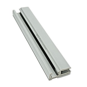 2025 Profils d'extrusion à haute brillance Durable PVC ABS PC PMMA ASA pour les composants de volet roulant d'armoires de cuisine modernes coupés à la taille - Product Image 1