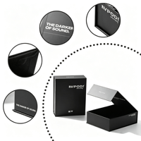 Boîte cadeau cosmétique en carton rigide écologique avec fermeture magnétique pliable de luxe avec logo personnalisé pour les petits articles