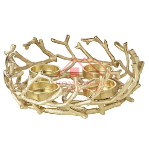 Hot Selling Aluminium T <b>Light</b> Candle Holder for <b>Sale</b> Best Seller Customized Size T <b>Light</b> Candle Votive for <b>Christmas</b> Decor - Product Image 3