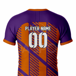 ชุดยูนิฟอร์มฟุตบอลฤดูร้อนพิมพ์ลายตามสั่ง คุณภาพพรีเมียม ระบายเหงื่อได้ดี ป้องกันแบคทีเรีย ผ้าสแปนเด็กซ์/โพลีเอสเตอร์ ระบายอากาศได้ดี - Product Image 5