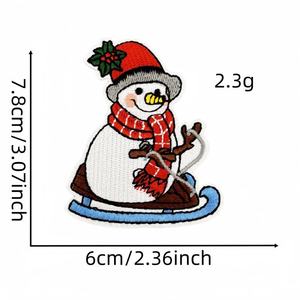 Custom Embroidered Logo <b>Patches</b> for Jackets Jeans Clothing Hats Bags Thermoadhesive Iron <b>On</b> <b>Sew</b> <b>On</b> Badge <b>Patches</b> OEM ODM - Product Image 2
