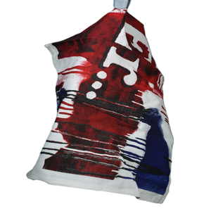 Paño de Cocina Personalizado con Logotipo, Desechable, 100% Algodón, de Secado Rápido, Lavable, Ecológico, Color Sólido Rojo y Blanco - Product Image 5