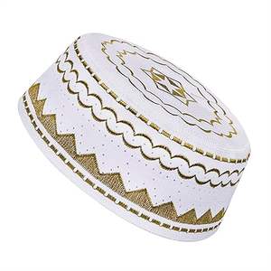 Casquettes et chapeaux musulmans arabes de haute qualité à motifs imprimés, Topi, pour la mosquée, la prière, le Namaz, le voyage, vente en gros, ajustement confortable, casquette de mosquée - Product Image 3