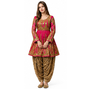 Vestido Tradicional Indio Pakistaní Lehenga para Mujer, Largo hasta el Suelo, Vestido de Novia Bordado a Mano, Verde y Negro, Ropa Étnica, Vestido Afgano - Product Image 3