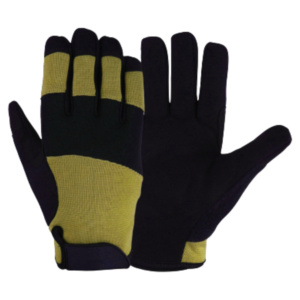 Gants de sécurité robustes, résistants aux chocs, en cuir synthétique, renforcés avec Amara, protection des mains pour le travail industriel - Product Image 3