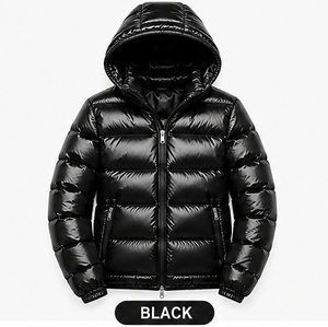Veste épaisse décontractée surdimensionnée à bulles pour hommes, veste chaude d'hiver avec logo personnalisé pour le printemps, vente en gros OEM - Product Image 6
