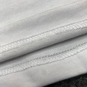 <b>White</b> O Neck Pullover T Shirt Puff Printed Short Sleeve Cotton <b>Tee</b> Custom Streetwear Summer Wear - Product Image 4