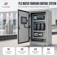 Système de contrôle de fontaine d'eau par programmation PLC, contrôleur de programmation PLC pour pompe à eau, interface de programmation PLC S7200, logique 7 HMI