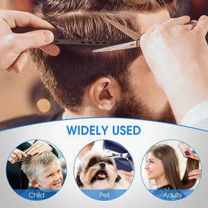 Ciseaux à effiler professionnels de haute qualité en acier inoxydable 50g pour la coupe et l'effilage des cheveux - Product Image 5