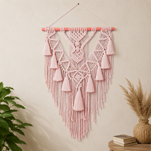 Tapiz de Pared Boho Lavable con Patrón Geométrico de Algodón Hecho a Mano, Decoración del Hogar de Alta Calidad, Tapiz de Pared de Tamaño Personalizado - Product Image 3