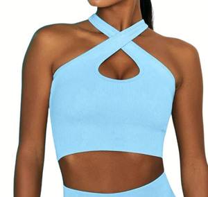 Ensemble de sport respirant pour femme, tenue de yoga et fitness de haute qualité - Product Image 2