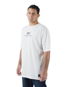 T-shirt blanc à épaules tombantes en coton de haute qualité T-shirt de sport surdimensionné de luxe pour hommes T-shirt à logo personnalisé - Product Image 4