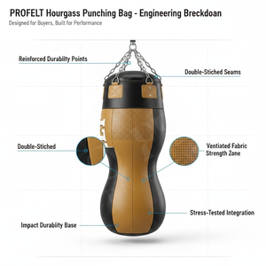Fabricant d'équipements de boxe sur mesure, sac de frappe OEM pour l'entraînement à domicile et en salle de sport, sac de fitness en cuir durable pour Muay Thai et MMA - Product Image 2