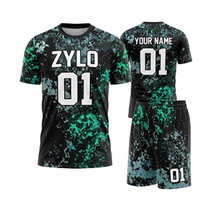 ชุดยูนิฟอร์มฟุตบอลแบบพรีเมียม 7 คนต่อทีม เสื้อเจอร์ซีย์ผ้าโพลีเอสเตอร์ยืดหยุ่น ระบายอากาศได้ดี แห้งเร็ว แบบสั่งทำพิเศษ - Product Image 2