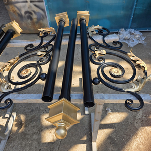 Elegantes barandillas de escalera de hierro forjado belleza atemporal para su escalera interior o exterior de Vietnam hecha en Vietnam - Product Image 3