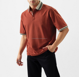 Camisetas Polo para Hombre en Oferta, Camiseta de Algodón Lisa al por Mayor para Hombre, Camiseta Polo de Algodón Personalizada de Alta Calidad - Product Image 3
