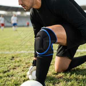 Protection Professionnelle pour Gardien de But : Genouillères en Mousse EVA Ajustables pour Hommes et Femmes – Collection d'Équipements de Football du Fabricant - Product Image 4