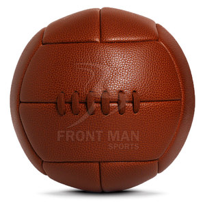 FRONT MAN SPORTS Ballon de football classique cousu à la machine, écologique, confortable, excellent pour le jeu, idéal pour les matchs d'académie - Product Image 3