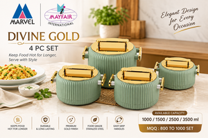 Ensemble de casseroles en céramique rondes avec revêtement en émail vert, poignées en alliage de zinc, avec couvercle, design moderne, durable, lavage à la main uniquement - Product Image 2