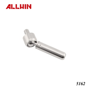 Modern Design Stainless Steel Free Angle Spring Lock Terminal Swageless Cable Railing Fitting for Hotel Balustrades Handrails - Product Image 2