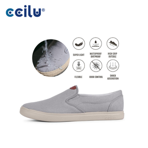 Zapatos de lona transpirables para caminar, sin cordones, para hombre, de verano - Product Image 1