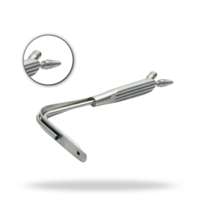 Gerbault Suction Retractor with Fiber <b>Optic</b> 14cm 10mm Surgical <b>Instrument</b> for Plastic Surgery and Neck Lift Use - Product Image 1