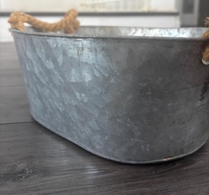 Jardinera de Metal Galvanizado Rústica, Ideal para Exhibiciones de Jardines de Flores, Plantas de Bajo Mantenimiento y Flores de Temporada, de la India - Product Image 6
