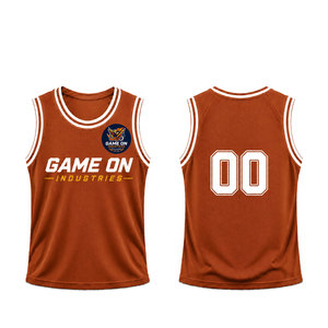 Camiseta Deportiva de Baloncesto Casual Personalizada de Talla Grande, Sublimada, Transpirable, de Malla, de Secado Rápido, para Verano - Product Image 6