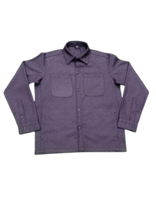 OEM Custom all'ingrosso taglie forti di alta qualità invernale calda manica lunga camicia di <span class=keywords><strong>lana</strong></span> 100% da <span class=keywords><strong>uomo</strong></span> con tasche-campione senza - Product Image 1