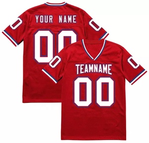 Camiseta de fútbol americano de alta calidad, uniforme de fútbol personalizado de gran tamaño, el mejor precio - Product Image 6