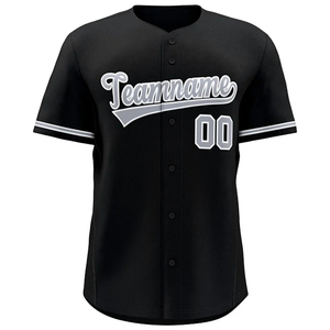 Maillots de football vierges couleur unie col en V boutonnés, t-shirts de sport de baseball sublimés imprimés à chaud en maille respirante pour hommes - Product Image 4