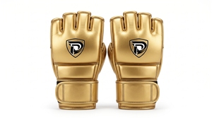 ถุงมือ MMA Dumela International EVO รุ่น Matte Gold หนังแท้ ระบายอากาศได้ดี ปรับแต่งได้ คุณภาพสูง สำหรับทุกฤดูกาล ป้องกันได้ดี - Product Image 2