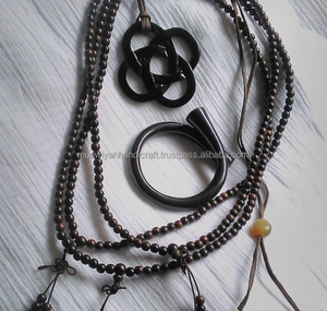 Colgante de cuerno de búfalo 100% nNatural de alta calidad, collar de joyería, productos colgantes para mujeres y niñas, colgante de moda - Product Image 4