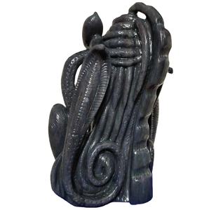 Statue de pierres précieuses d'aventurine de haute qualité faite à la main Shiva naturelle sculptée à travers la sculpture artisanale Style Chakra 8 ''de hauteur - Product Image 2