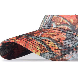 Casquette de baseball structurée en coton à 5 panneaux avec broderie 3D et logo personnalisé, casquettes de baseball en daim pour hommes - Product Image 4