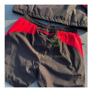 Conjunto de Chaqueta y Pantalones Cortavientos para Hombre, Ligero, Resistente al Viento e Impermeable, Ropa Deportiva para Exteriores, 100% Poliéster - Product Image 2