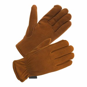 Gants de travail en cuir de vachette de qualité supérieure, doux et confortables, résistants à la chaleur, pour activités de plein air et jardinage - Product Image 1