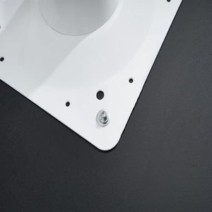 TULIP Dining <b>Table</b> 106cm <b>White</b> Marble <b>Round</b> 1pc Per Carton - Product Image 2