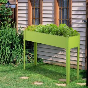 Jardinera Elevada para Exteriores de 40 x 13 Pulgadas, Macetas y Jardineras Elegantes para Flores y Plantas - Product Image 6