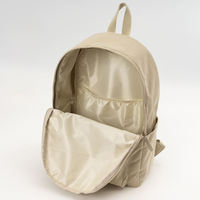 Canvas Vintage Laptop Backpack Unisex Minimalist Softback 20-39L Lightweight Open Closure Eco-Friendly with Shoulder Straps