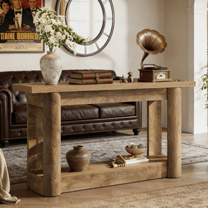 Consolle Lunga in Legno Massello Contemporanea per Casa, Appartamento e Hotel - Product Image 6
