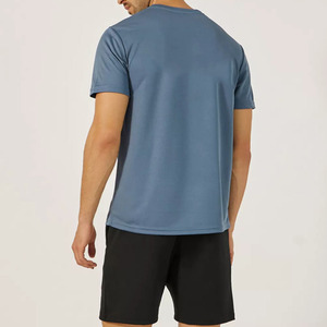 Survêtement Homme Personnalisable en Coton 100% – T-shirt Col Rond et Pantalon de Survêtement Tissé à Motif Uni – Style Streetwear d'Été – Fabrication OEM - Product Image 6