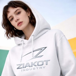 Sudadera con Capucha de Algodón y Felpa Personalizada con Impresión Puff |    Diseño Inspirado |   Sudadera con Capucha Estampada y Bordada |   Sudadera con Capucha Estilo Urbano OEM Denim_Tears - Product Image 1