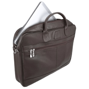 Full Grain Cow <b>Leather</b> <b>Laptop</b> <b>Bag</b> Business Briefcase Men Genuine <b>Leather</b> Messenger <b>Bag</b> Executive Work Office - Product Image 5